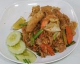 รูปขั้นตอนการทำที่ 6 ของ เส้นใหญ่ผัดซีอิ้วซีฟู้ด