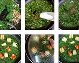 A picture of step 5 of Methi Chaman.