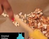 A picture of step 5 of Peanut butter popcorn..
