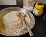 A picture of step 1 of Sweet Bundi.