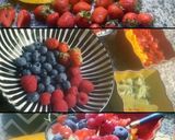 Une image de l'étape 1 de 🍧Verrines fruits 🍑🥝🫐de saison 🍒🍓🍇.