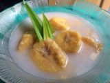 Kolak santan pisang raja mala