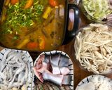 Hình bước làm 4 của món Bếp nhà hương#8 (lẩu mắm-phiên bản 1)