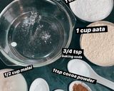 A picture of step 1 of Whole wheat cupcake.