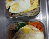 韓式拌飯便當的食譜步驟4照片