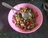 મસાલા પાપડ(masala papad in Gujarati) રેસીપી સ્ટેપ3ફોટો