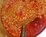 A picture of step 3 of Beetroot qeema Chuqandar qeema.
