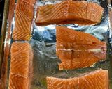 A picture of step 3 of Easy Baked Salmon with Lemon Dill Sauce.