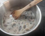 A picture of step 6 of Creamy Spinach and Spaghetti.
