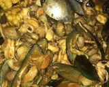 Foto langkah ke 5 dari resep 16. Seafood saos padang (hasil recook).