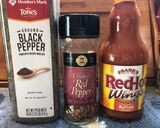 A picture of step 1 of Crockpot Buffalo Chicken Soup.
