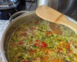 Nagyi bajor virslis krumplilevese plusz húsgombóccal recept fázis 4 fotója