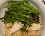 A picture of step 4 of Red Quinoa Chicken Bowl.