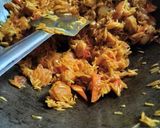 A picture of step 2 of Soya chunks pulao.