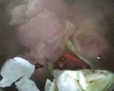 A picture of step 3 of Hot_n_Sour_SoupWith Fried_Wonton.