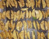 A picture of step 4 of Baked potato wedges.