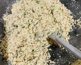 A picture of step 3 of Upma.