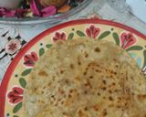 A picture of step 8 of Cheese paratha.