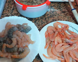 Foto del paso 18 de la receta: Sopa de mariscos a los tres caldos e infusionada con azafrán
