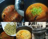 A picture of step 3 of Mung dal (splits) masala.