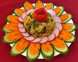 A picture of step 5 of Vegetable pulao.
