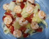 Foto langkah ke 4 dari resep Salad Udang Khas Brunei Darussalam.