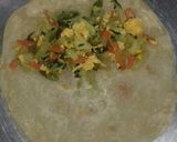 A picture of step 4 of Vegetables roll.