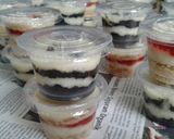 Foto langkah ke 5 dari resep Oreo Cheese Cake Lumer.