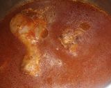 A picture of step 6 of Chicken curry.