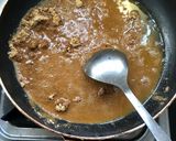 A picture of step 1 of Jaggery Ginger balls.