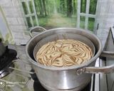 Foto langkah ke 8 dari resep Bolu Zebra Kukus White Coffe.