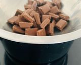 Une image de l'étape 1 de Brownie chocolat au lait crème chantilly Noix de Pécan &caramel beurre salé 🍴.