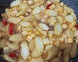Foto langkah ke 4 dari resep Tumis Tahu & Duo Jagung.