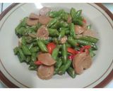 Foto langkah ke 4 dari resep Tumis Buncis Baso.