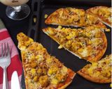 A picture of step 5 of Paneer Tikka Pizza.