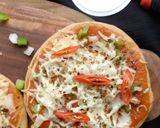 પિઝા (નો ઓવન-નો યીસ્ટ) (pizza recipe in Gujarati) રેસીપી સ્ટેપ7ફોટો