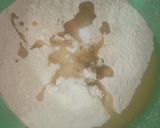A picture of step 1 of Namak pare.