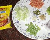 A picture of step 1 of Maggi soup.