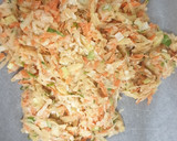 Foto del paso 1 de la receta: Triple veggie con queso y salsa de yogurt