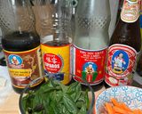 A picture of step 1 of Drunken Noodles (Pad Kee Mao).