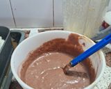 Foto del paso 6 de la receta: Bizcochuelo en licuadora version marmoleado con jengibre,naranja y zanahoria tambien chia