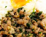 รูปขั้นตอนการทำที่ 4 ของ กะเพราไก่สับสูตรคุณแม่