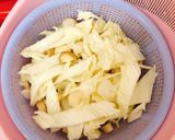 Hình bước làm 1 của món Canh cải thảo nấm đùi gà