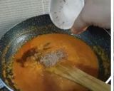 A picture of step 4 of Kadai Paneer.