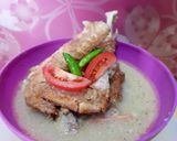 Foto langkah ke 11 dari resep Opor Ayam Kuah Putih (Ayam Kampung Bakar).