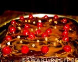 A picture of step 10 of Easy Eggless whole wheat chocolate cake.