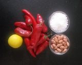 લાલ મરચાની ચટણી(Red chilli chatney recipe in Gujarati) રેસીપી સ્ટેપ1ફોટો