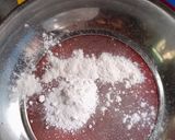 A picture of step 1 of CARROT CAKE😋.