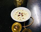 A picture of step 1 of Dry fruits doodh poha.