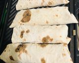A picture of step 5 of Tortilla Bread or Shawarma Bread.